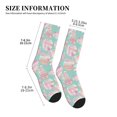 thumbnail image 2 of Crew Socks for Women Men Athletic - Conch Shells Print No.9023 Soft Comfort Breathable Mid-Calf Sole Running Socks Womens Men, 2 of 7