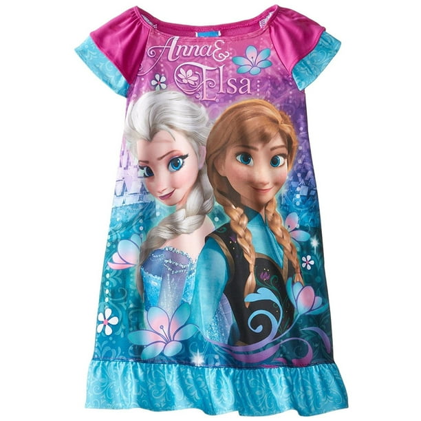 Disney Disney Frozen Nightgown Anna and Elsa, Assorted, Size 6