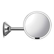 simplehuman 8 Round Wall Mount Sensor Makeup Mirror
