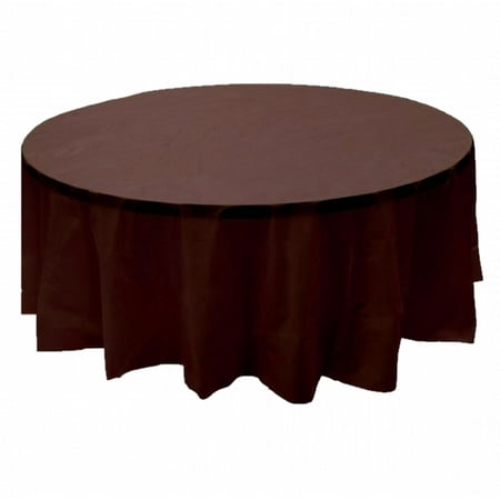 2 Plastic Round Tablecloths 84
