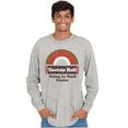 thumbnail image 5 of Make the World Sweet Tootsie Roll Long Sleeve TShirt Men Women Brisco Brands S, 5 of 6