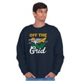 thumbnail image 5 of Off Grid Camping Relax Unwind Nature Sweatshirt for Men or Women Brisco Brands X, 5 of 6