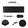 thumbnail image 6 of ORDDIART Wired Keyboard And Mouse Set Black ABS For Typing 1 Set, 6 of 8