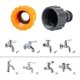 thumbnail image 5 of Conector de manguera Conjunto de conectores de manguera de jardín. boquilla, conector rápido, conector impermeable, conectores macho dobles, conectores de grifo de 1/2 y 3/4 pulgadas Zhivalor XDHY-80, 5 of 7