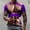 Purple#1, variant on Funky Fake Muscle Tee Shirts Mens 2024 Christmas T-shirt 3D Graphic Shirts Casual Short Sleeve Tops for Party S-5XL