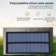 thumbnail image 4 of Solar Wall Lamp Motion Sensor Wall Lights Outdoor Waterproof Courtyard Lamp Garden Lamp 3 Light Modes for Porch Patio Yard Doorway Fence, 4 of 5