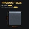 thumbnail image 2 of Uxcell 100Pcs Clear Plastic Bags 3" x 2.5" Zipper Resealable Lock Bags 2mil Small Reclosable Poly Bags for Small Business, Jewelry, Storage, Packaging, 2 of 6