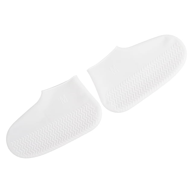 Cubrezapatos Impermeables ANGGREK Funda para zapatos Silicona Blanco M