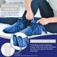 thumbnail image 3 of Heated Therapy Slippers for Foot Pain Relief - Microwavable Cozy Foot Booties with 360° Heating Technology, Premium Quilted Beads, Adjustable Straps - One Size Fits All, 3 of 8