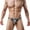 Dark Gray, variant on zeranth Men Briefs T Shape Low Waist U Convex Pouch Casual Men G-string for Sleeping