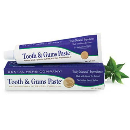 Dental Herb Company Tooth & Gums Paste, 4 oz. - Walmart.com