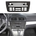 thumbnail image 2 of Marco del panel de interruptores de control de CD Yashi Compatible con BMW X3 2006-2010 Color Patrón de fibra de carbono, 2 of 5