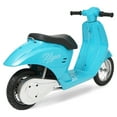 Hyper Toys 24V Retro Electric Scooter, Easy Twist Throttle, Blue, Ages