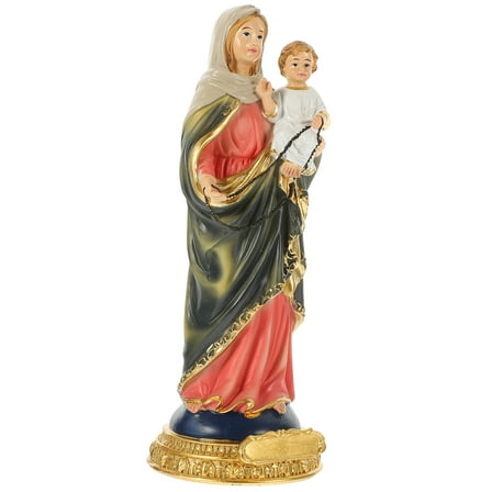 Masteelf  Virgin Jesus Sculpture Grace Lady Statue Outdoor Ornaments Baby