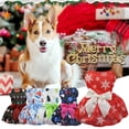 thumbnail image 2 of Pet Vest with Bow Tie - Christmas Elements Dress Up - Polyester Pet Vest - Puppy Clothes for Party, 2 of 8