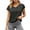 Z52 Dark Gray, variant on Open Back Workout Tops for Women V Neck Short Sleeve T Shirts Lightweight Breathable Athletic Runing Gym Tennis Activewear Army Green,S