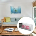 thumbnail image 4 of Toystoory Plastic Digital Alarm Portable Angle Adjustable Projector Function LED Clocks Thermometer Screen Acrylic Memory Clock Indoor Electrodomésticos Luz roja, 4 of 6