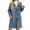 06#Blue, variant on Wool Pea Coats for Women Plus Size Single Breasted Wool Blend Coats Mid Long Stand Collar Dress Jackets & Coats Outerwear Balck Overcoat with Pockets Clearance Camel M