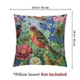 thumbnail image 4 of nygtbtfer Pillowcase Set of 2 Birds Throw Pillow Covers Shells for Couch Office Bedroom Home Decoration White, 4 of 7