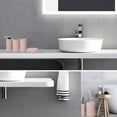 thumbnail image 5 of Juego de accesorios de baño, regalo de plástico para baño, bote de basura, escobilla de baño con soporte, botella desinfectante de manos, 6 uds., 5 of 5