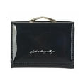 thumbnail image 1 of Cartera de cuero para mujer, pequeña y compacta, para tarjetas de crédito, monedero de viaje de moda, tarjeta, cartera para identificación, 1 of 5