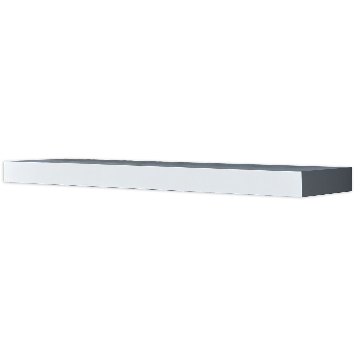 Hometrends 35 inch White Floating Shelf, 35" White Floating Shelf