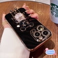 thumbnail image 4 of Carcasa De Oso Violento Para OnePlus 8T Nord 2 5G 9 8 Pro Nothing Phone 1 Funda De Teléfono Galvanoplastia Candy Bear Soporte De Silicona Anticaída Suave Cubierta Protectora, 4 of 4