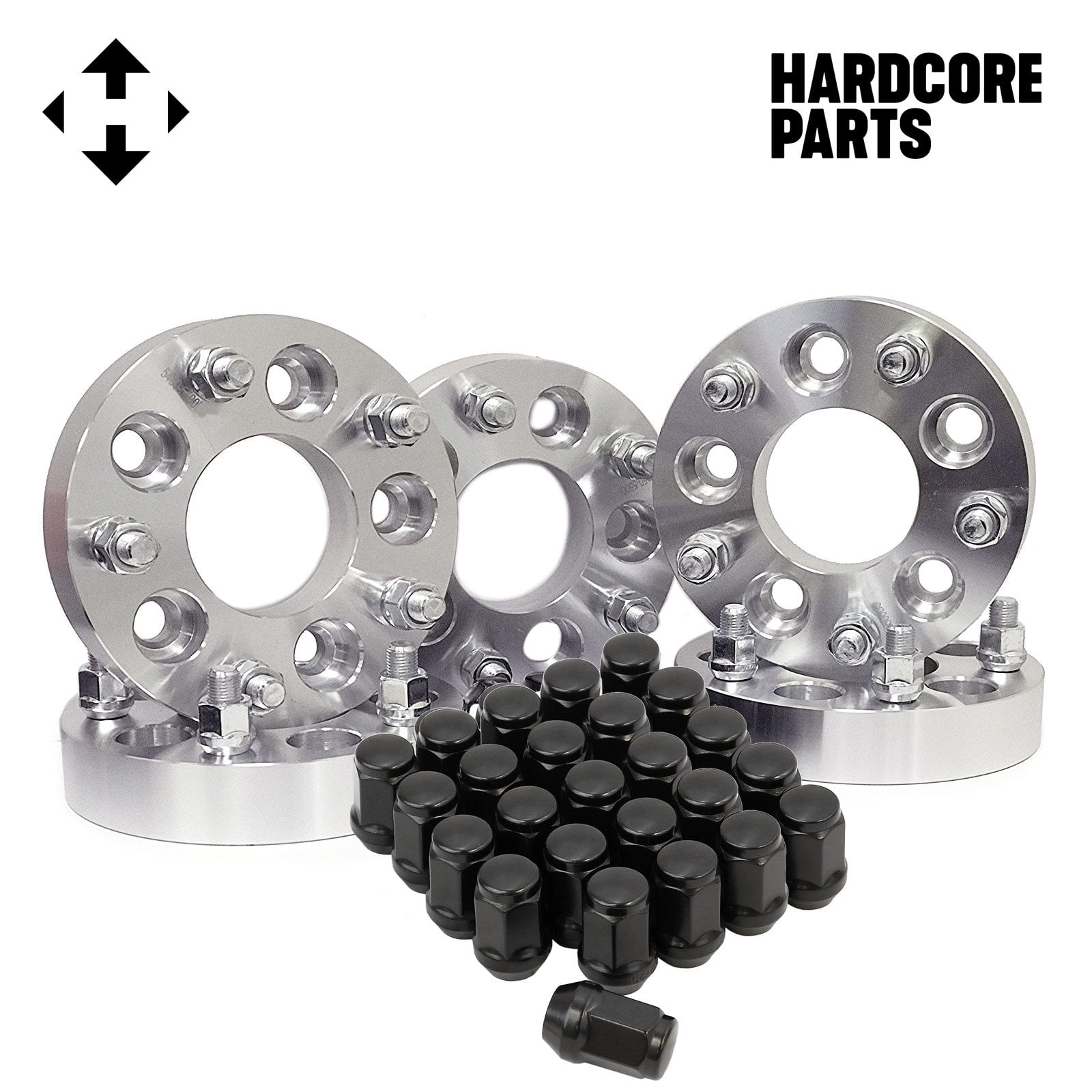 5 Jeep Wheel Adapters  to 5x5 