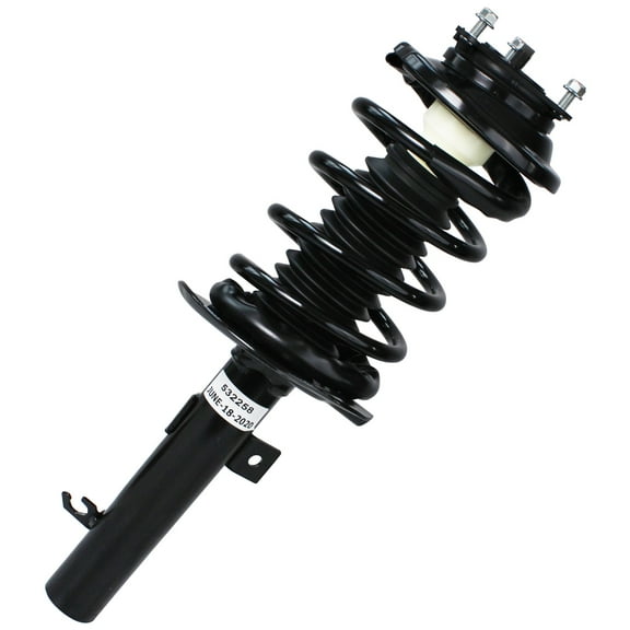 Detroit Axle - Front Driver Side Strut w/Coil Spring for 2006-2007 Ford Focus Replacement
