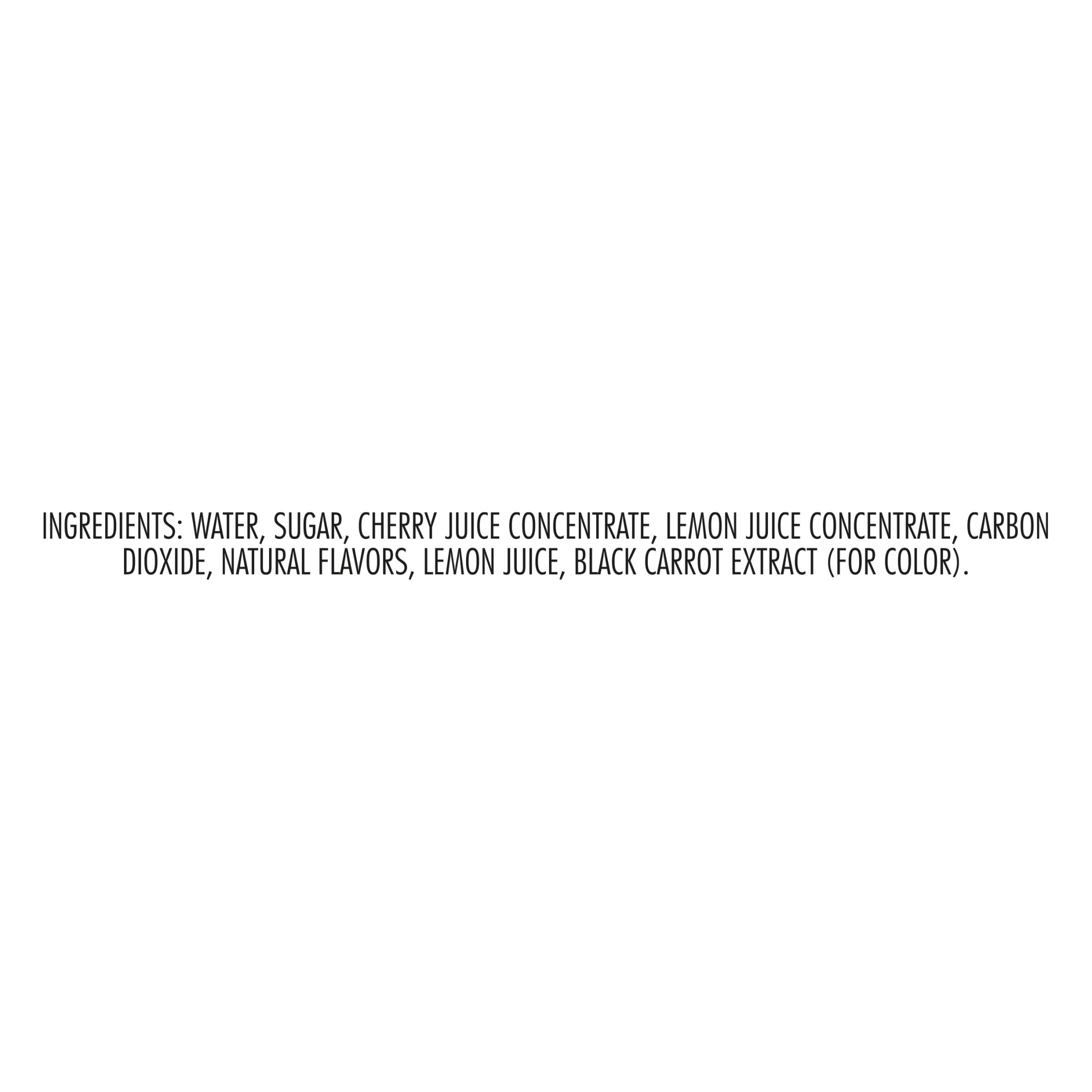 SanPellegrino Soda Italiana Sparkling Cherry and Lemon, 24 Pack Cans