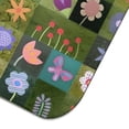 thumbnail image 5 of Pioneer Flower Floral Print Pattern Dish Drying Mat for Kitchen 1 Pack, Ultra Absorbent Microfiber Dishes Drainer Mats,16"x18", 5 of 6