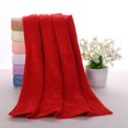 thumbnail image 5 of Large Microfiber Towel 27.56 x 55.12 Inches Oversized Bath Towel for Adults Quick Dry Lightweight Towels for Spa Beach Swimming Camping Gym Yoga Travel Red, 5 of 7