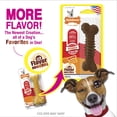 thumbnail image 3 of Hueso Texturizado Nylabone Dura Masticar Marrón Sabor Medley Regular/Small, 3 of 10