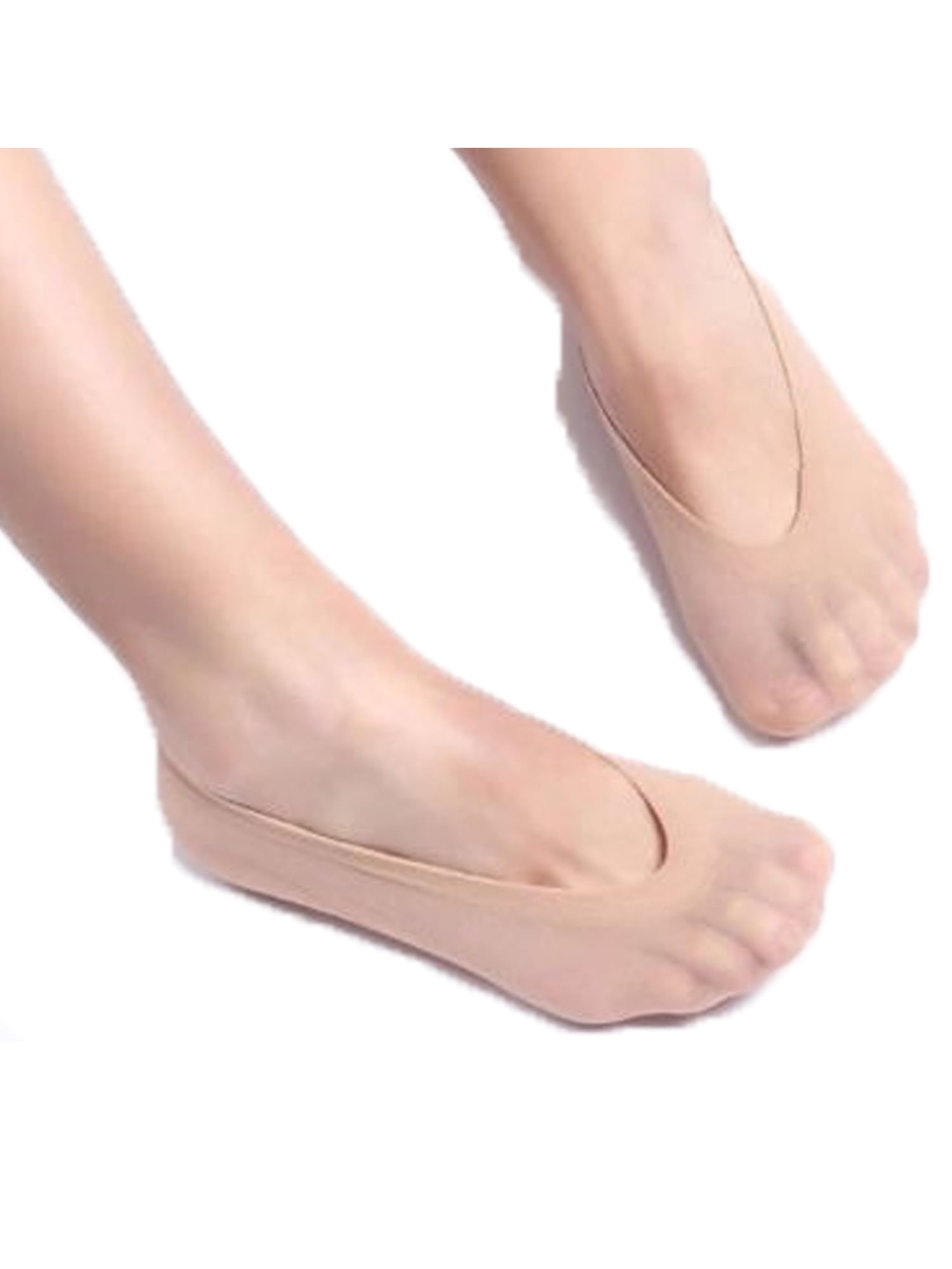 GuliriFei 10 Pairs Women Antiskid Invisible Liner Socks UltraThin No
