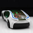 thumbnail image 4 of LNKOO Light-Up Car with Lights and Sirens, 8.5” Battery Operated Toy Police Car with LED and Sound Effects for Boys & Girls - Great Gift Idea, Party Favor for Kids, 4 of 8