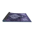 thumbnail image 2 of Ahgly Company Indoor Square Persian Blue Traditional Area Rugs, 6' Square, 2 of 4