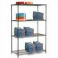 thumbnail image 5 of Nexel 5 Tier Black Epoxy Wire Shelving Starter Unit, 48"W x 21"D x 74"H, 5 of 5