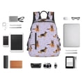 thumbnail image 4 of Fotbe German Shepherd Dog School Backpack for Men and Women Lightweight Backpack Durable Backpack Water-Resistant,Travel,Work Bag, 4 of 7