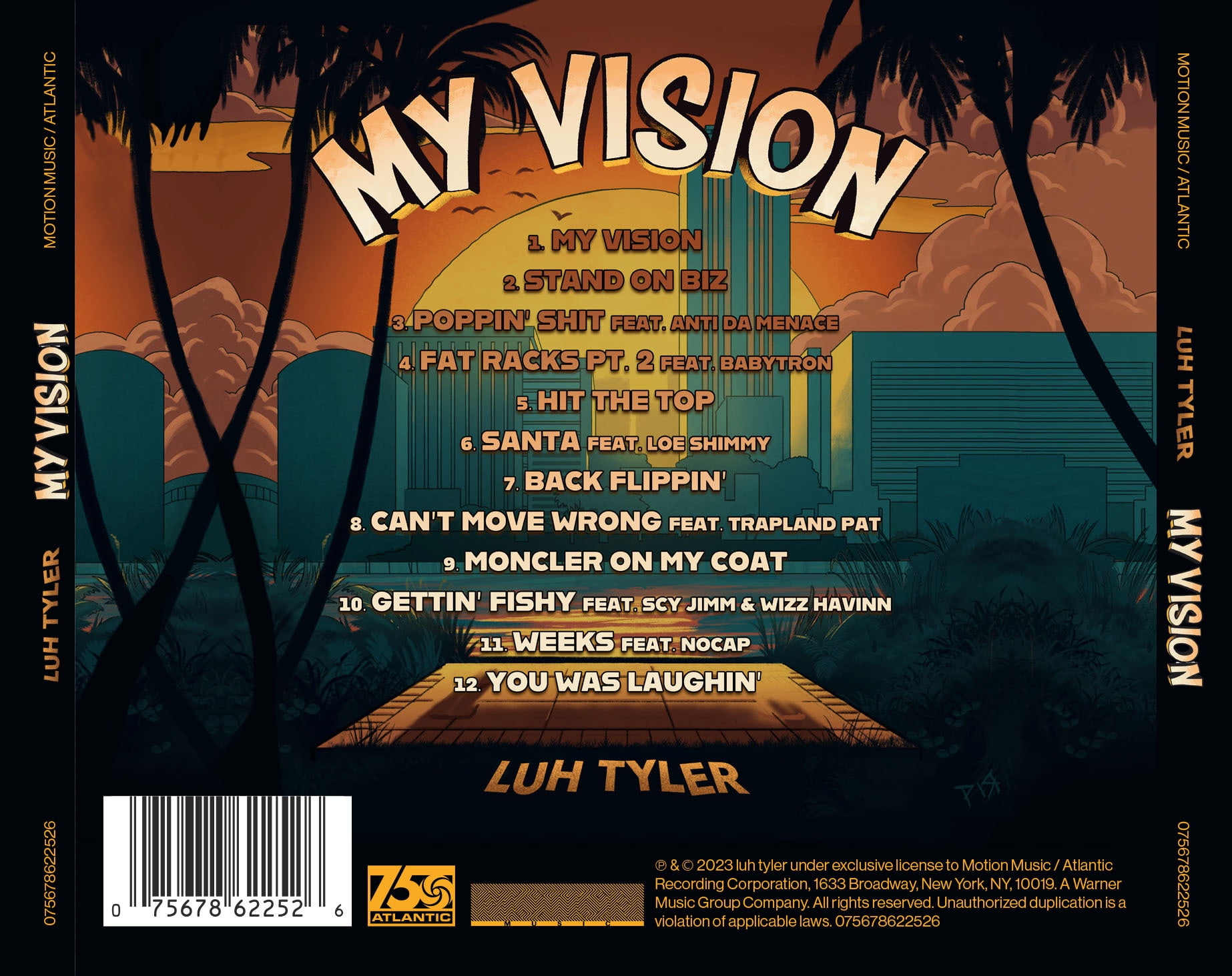 Luh Tyler - My Vision - Music & Performance - CD - Walmart.com