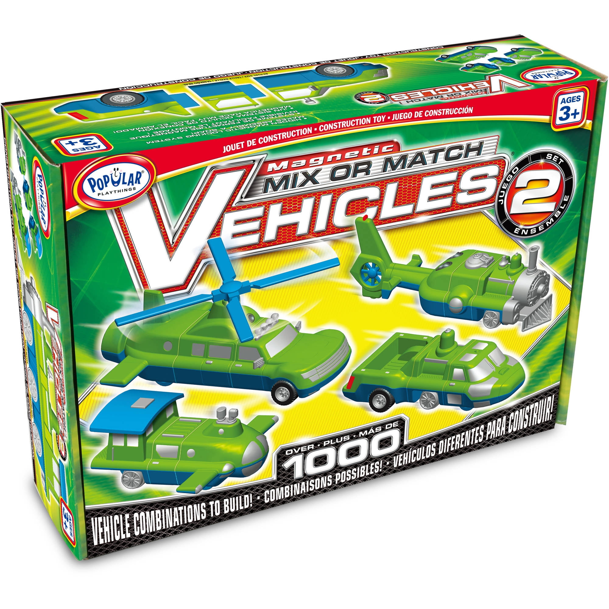 Mix Or Match Vehicles Set Micro Set 2 - BrainyZoo Toys