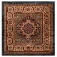 thumbnail image 2 of Safavieh Mahal Josephine Oriental Area Rug, Navy/Natural, 3' x 3' Square, 2 of 7