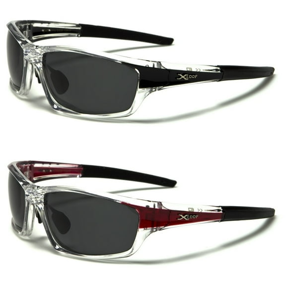 2 Pack New Polarized X-Loop 1 BLACK & 1 RED Fishing Sports Men's Sunglasses PZ-2418 Free Shipping