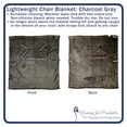 thumbnail image 4 of Granny Jo Blue 100% Polyester Fleece Blanket, Lightweight, 4 of 9
