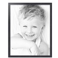 thumbnail image 2 of ArtToFrames 26" x 33" Galleria Noir Picture Frame, 26x33 inch Black MDF Poster Frame (WOM-4083),  Pack, 2 of 8