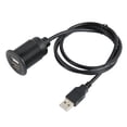 thumbnail image 1 of Cable De Montaje En Panel De Tablero, Puerto único Dual USB 2.0 Macho A USB 2.0 Hembra Resistente A Los Arañazos Para Automóvil ANGGREK Otros, 1 of 8
