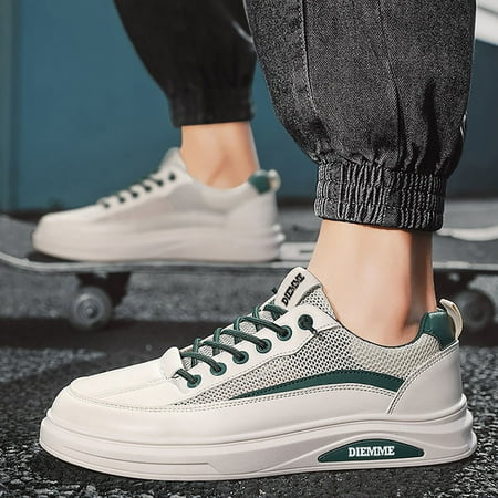 

TANGNADE Men Fashion Casual Lace Up Sport Shoes Sneakers Skate Shoes Sport Shoes