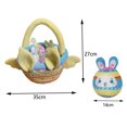 thumbnail image 3 of Adorno de huevos de Pascua de peluche, , de peluche, estatuilla, decoración, escultura, , caras en huevos,, 3 of 9