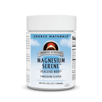 Source Naturals Serene Science Magnesium Serene, Peaceful Body, Tangerine Flavored, 5 Ounces