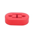 thumbnail image 5 of 3mirrors Exhaust Hangers Muffler Bushing Insulator Shock Absorbent Mount Bracket - 4PCS (Red), 5 of 8