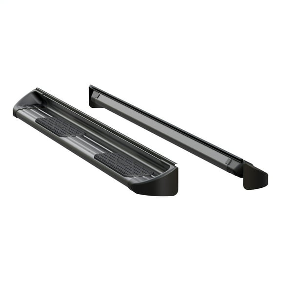 LUVERNE 281443 Black Stainless Steel Running Boards (Brackets Sold Separately) Fits select: 2019-2020 CHEVROLET SILVERADO C1500 LT, 2021 CHEVROLET SILVERADO K1500 LT